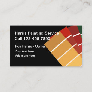 Simple Painter Services Business Card