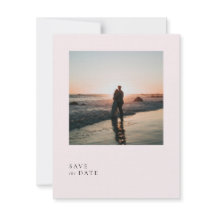 Simple Pale Blush Romantic Soft Minimal Rose Pink