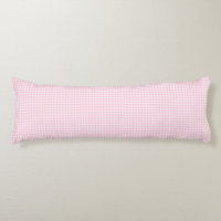 Simple Pale Pink Gingham Plaid