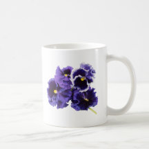 Simple Pansy Mug - No Text