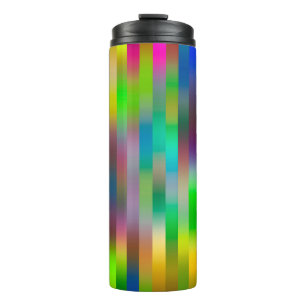simple parallel vertical lines pattern   abstract  thermal tumbler