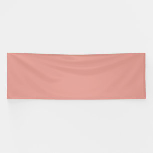 Simple pastel flamingo pink colour banner