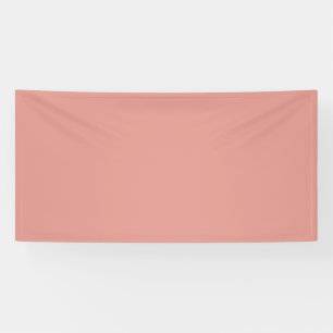 Simple pastel flamingo pink colour banner