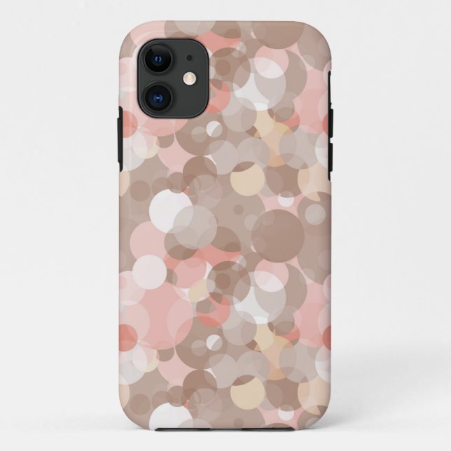 Simple Pattern - Circles Case-Mate iPhone Case (Back)