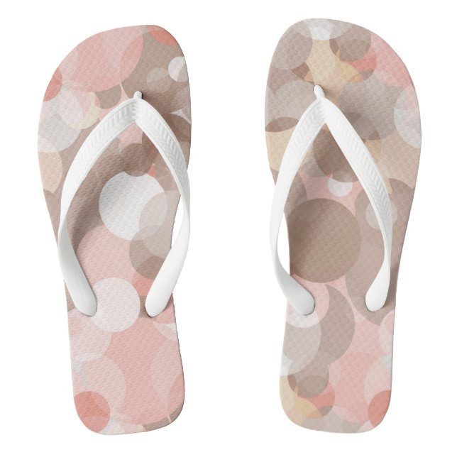 Simple Pattern - Circles Jandals (Footbed)