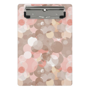 Simple Pattern - Circles Mini Clipboard