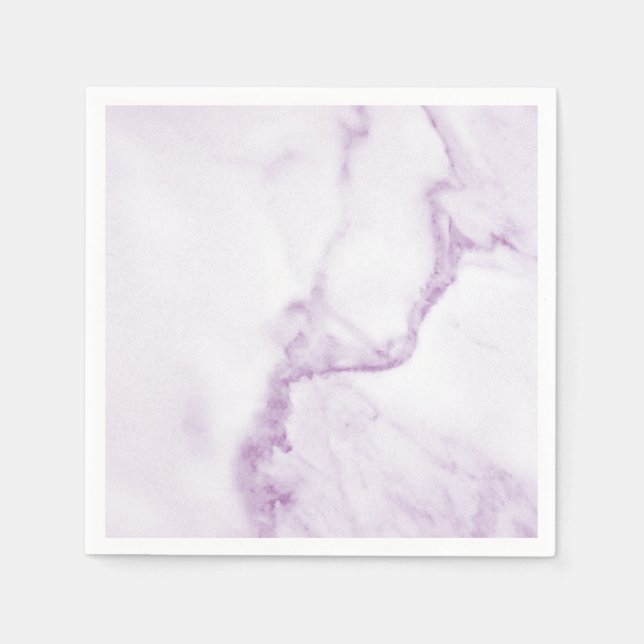 Simple & Perfect Purple Marble Napkin (Front)