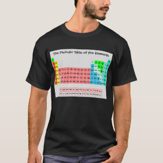 Simple Periodic Table (Handwritten Style) T-Shirt