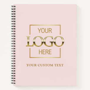 Simple Personalised Business Logo Promotional Notebook