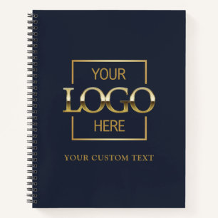 Simple Personalised Business Logo Promotional Notebook