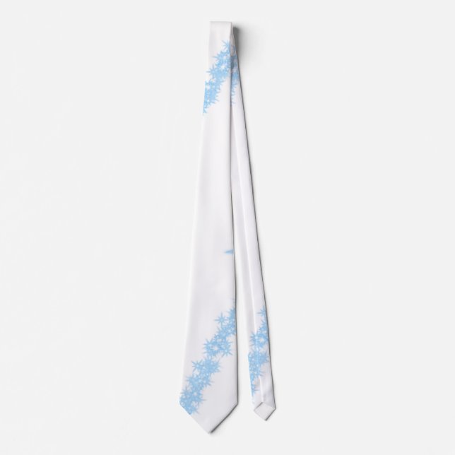 Simple personalised glitter monogram baking  tie (Front)