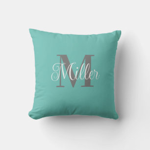 Simple Personalised Monogram  Cushion