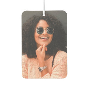 simple personalised photo car Air Freshener