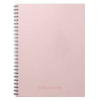 Simple Personalised Quartz Pink on Pink
