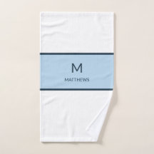Simple Personalised Sweat Towel
