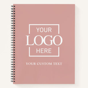 Simple Personalized Business Logo Promotional Notebook