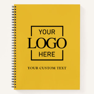 Simple Personalized Business Logo Promotional Notebook