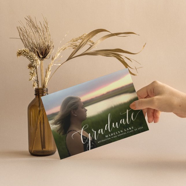 Simple Photo 2023 Graduation Announcements (Creator Uploaded)