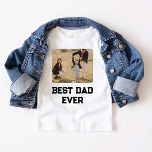 Simple Photo Best dad ever father's day gift T-Shirt