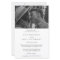 Simple Photo Budget Rehearsal Dinner Invitation