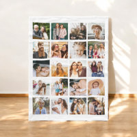 Simple Photo Collage 20 Picture Personalised