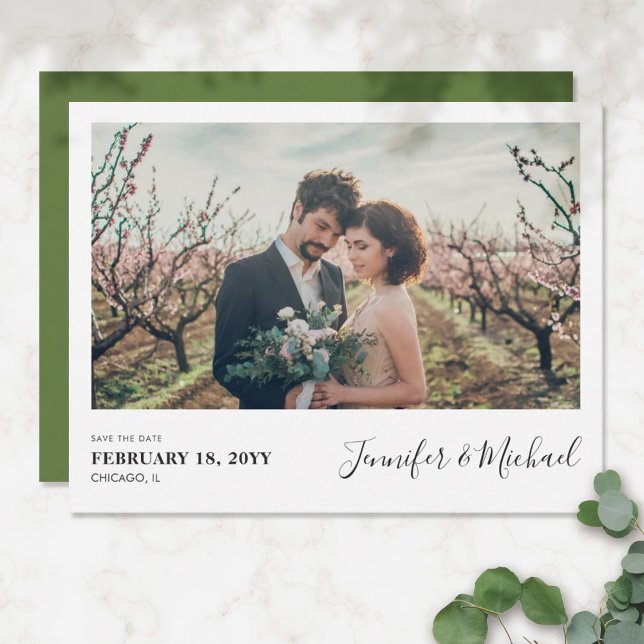 Simple Photo design Save the Date Invitation (Creator Uploaded)