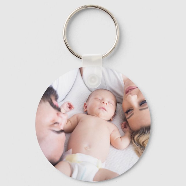 Simple Photo Key Ring (Front)