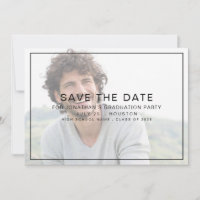 Simple Photo Light Overlay Border 2025 Graduation