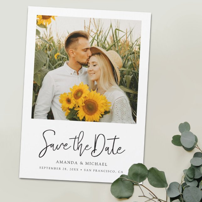 Simple Photo Magnetic Save the Dates (Creator Uploaded)
