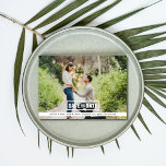 Simple Photo Modern Wedding Save The Date<br><div class="desc">Our save the date features a simple, modern layout that highlights your chosen photo, allowing your love and joy to take centre stage. The minimalist design ensures your announcement is both stylish and timeless. The front is customised with your details and you can add a second on the back or...</div>