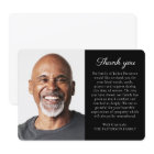 Simple Photo Personalised Message Funeral 