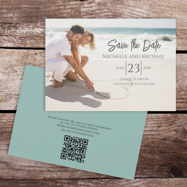 Simple Photo Template Wedding Save the Date (Creator Uploaded)