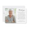 Simple Photo Your Message Funeral Thank You Card