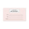 Simple Pink Appointment Card