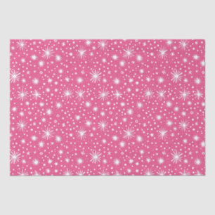 Simple Pink Christmas Tissue Paper