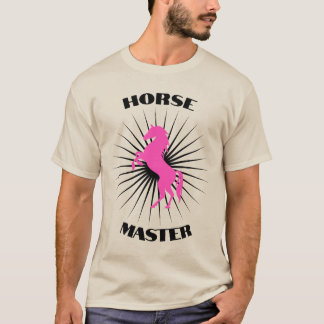 Simple Pink Horse Lover T-Shirt
