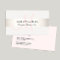 Simple Pink Monogram Modern FAUX Silver Striped