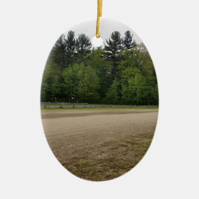 Simple Places Ceramic Tree Decoration (Front)