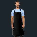 Simple plain black apron<br><div class="desc">Simple plain black Apron</div>