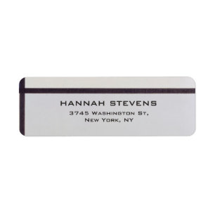Simple Plain Grey Elegant Modern