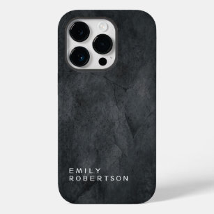 Simple Plain Grey Trendy Modern Minimalist Case-Mate iPhone 14 Pro Case