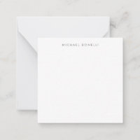 Simple Plain Minimalist Elegant Modern White