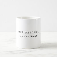 Simple Plain Trendy White Professional Creative