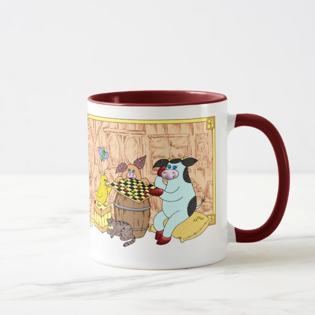 Simple Pleasures Bring The Most Happiness Mug (Right)