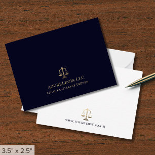 Simple Professional Attorney Card