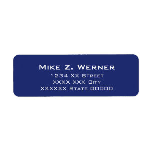 simple professional blue