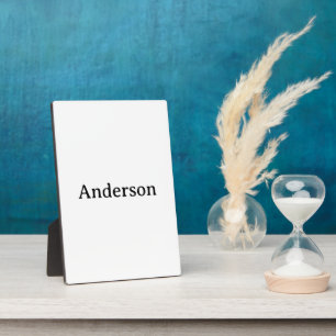 Simple Professional Business 5" x 7" Plaque