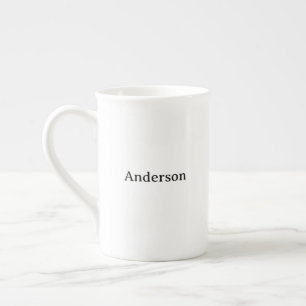 Simple Professional Business Bone China Mug