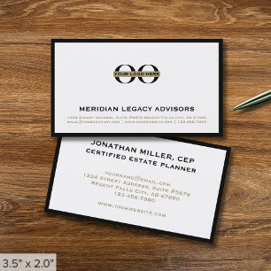 Simple Professional Business Logo Business Card