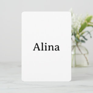 Simple Professional Business Rounded 5" x 7" Invitation